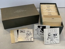 Vintage WISC Picture Arrangement Test Cards Psychological Corporation Wechsler picture