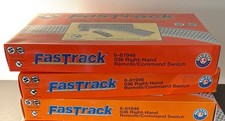 3 Right Hand Lionel FasTrack O36 Manual Switches. In Boxes. picture