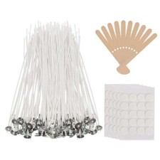 100pcs DIY Candle Wicks 6 Inch/8 Inch Cotton Core For Candle Making Supplies picture