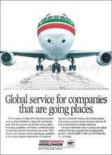 1996 EMERY Worldwide Air Freight DOUGLAS DC-8-73 ad CARGO airlines advert picture