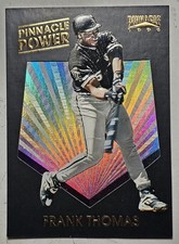 1996 PINNACLE PINNACLE POWER #1 FRANK THOMAS FREE USA SHIPPING picture