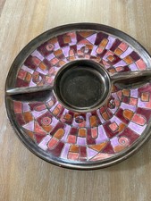 Eduardo Vega Art Pottery  Mid-Century, Modern Vintage Ashtray, Rare Find picture