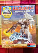 Sealed Vintage Monogram GoBots Leader-1 Model Kit 1:48 7in Molded Color NIB picture