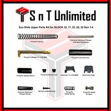 Eco Slide Parts Kit for Glock 17 19 26 Gen 1 2 3 4 - Black picture