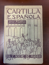 OL  Vintage 1946 Spanish Reader Book  Cartilla Espanola by Jose Robles picture