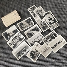 California RPPC Set San Gabriel Mission Photo Postcard In Box 1910-1920’s L.A. picture