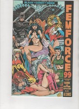 Femforce #99, GGA, Low Print Run, HTF, VF/NM 9.0, 1st Print, 1996, See Scans picture