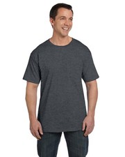 Hanes Adult 100% Ringspun Cotton Wholesale Beefy-T With Pocket 5190P S-3XL picture