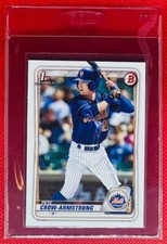 PETE CROW-ARMSTRONG - 1st RC Paper - 2020 Bowman #BD-72 - Cubs picture