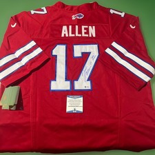 Josh Allen Autographed Signed Buffalo Bills Jersey With Inscription Beckett COA picture