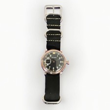 Cyma Laco Aviator  Pilots WWII Vintage 1920-1945 Swiss solid Silver Gilt Watch  picture