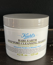 Kiehl's Rare Earth Deep Pore Cleansing Masque Full Size 4.2 oz Minimizes Pores picture