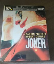 Joker (4K UHD, Blu-ray•Digital, 2019) Best Buy Limited Edition Steelbook OOP picture