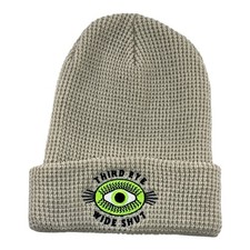 Richardson 146 Third Eye Hideout Waffle Knit Beanie Hat NWOT Birch OSFM picture