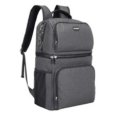 NEXIMEO Cooler Backpack 26 Cans-Double Deck Insulated Backpack Cooler Leak Proof picture