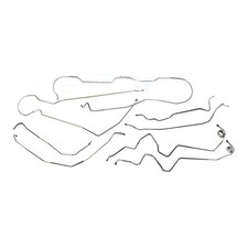 1981-87 Chevrolet GMC Truck Long 1/2 4wd Complete Power Disc Brake Line Kit SS picture