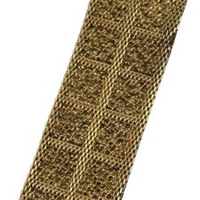 Vintage Grosse Signed Germany 1966 Gold Tone Mesh Bracelet picture