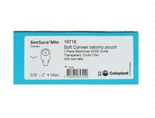 Coloplast 16716 - Ostomy Pouch 11 Inch Length 3/8 to 2 Inch -  10 per Box picture