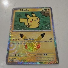 Pokemon TCG Pikachu 034/128 12/30 30th Anniversary picture