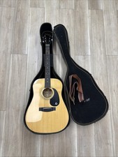 Epiphone By Gibson PR-300 Korea Acoustic Guitar w/ Case Case Poor Cond picture