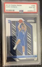 2018 Prizm Luka Doncic 280 PSA 10 Gem Mint Rookie RC Dallas Mavericks picture