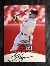 1997 Donruss Signature Series J.T. Snow Authentic Autograph Giants picture