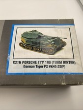 Accurate Armour K21H Porsche TYP 180 (Turm Hinten) German Tiger P2 1/35. VK45.02 picture