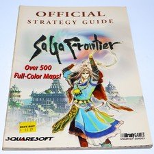 SaGa Frontier Official Strategy Guide Brady Games Playstation Squaresoft 1998 picture