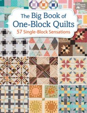 The Big Book of One-Block Quilts: 57 Single-Block Sensations - Paperback - GOOD picture
