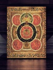 Rare Orthodox Icon – The All-Seeing Eye of God | Holy Trinity | 23x30 cm 9”x12