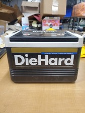 IGLOO DIEHARD Car Battery Ice Chest 6 Pack Cooler Lunch Box Die Hard Vintage picture