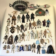Mixed Lot Star Wars Vintage & Modern Figures, Vehicle, Accessories Hasbro Kenner picture