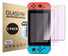 (3 Pack) Nintendo Switch Premium Tempered Ultra Clear Glass Screen Protector picture