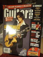 GUITAR ONE-AUGUST 2004-AEROSMITH/JOE PERRY ON CVR picture