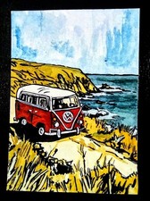 ACEO Hand Painted Art Card. Signed By Artist. Hand Painted Not A Print picture