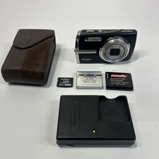 Olympus Stylus 1010 Camera Tested & Working 2 Battery, Charger, 2GB XD Card Case picture