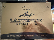 2026 Leaf Ultimate Sports Factory Sealed Multi Sport Hobby Box picture