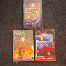 FASA BattleTech Catalog Lot 1995 1997 1999 Age Level 8-11 Years picture