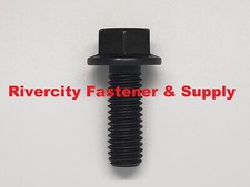 7/16-14x1-1/4 Flange Bolts 7/16 x 14 x 1.25 Grade 8 Screws 7/16x14 x 1-1/4