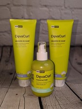 2 DevaCurl Heaven in Hair Moisturizing Deep Conditioner 8oz  & curl protector picture