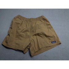 Patagonia Baggies Shorts Mens Medium Tan Brown 57160 SP24 Elastic Waist Hiking picture