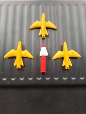 Vtg 1975 Shogun Warriors Raideen Jumbo Machinder Missiles Lot Popy Mattel Orig picture