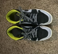 Nike Air Jordan 1 Low Size 13 Venom Green Suede Sneakers picture