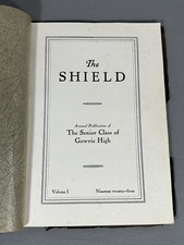 1923 The Shield Gowrie High School Yearbook GHS Iowa, RARE Book picture