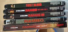 Rambo 5-Film Collection Lot First Blood 1 2 3 4 5 (4K UHD) Last Blood Steelbook picture