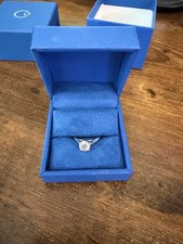 Clean Origin 1.06ct IGI Lab Grown Diamond Ring 14K White Gold H SI1 Size 5 picture