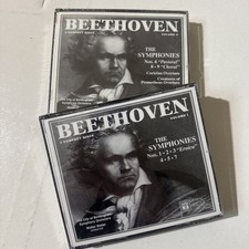 Beethoven: The Complete Symphonies Vol. 1 & 2 New 6 CD Musical Heritage Society picture
