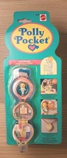 Polly Pocket 1992 Mattel Polly in Her Bedroom Locket New Sealed Bluebird Vintage picture