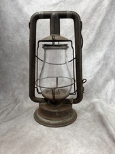 Antique CT Ham MFG Co No 0 Clipper Kerosene Oil Lantern Barn Light picture