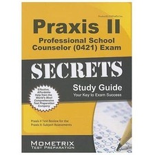Praxis II Professional School Counselor (5421) Exam picture